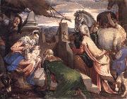 Jacopo Bassano Adoration of the Magi painting